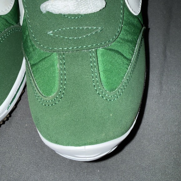 Panam Tennis Sneaker Shoe Green White NEW, Mens 9/Womens 10 - Picture 3 of 9